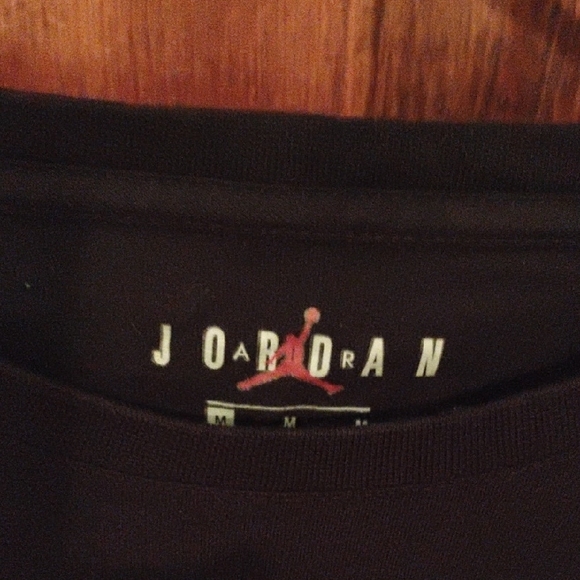 Jordan Kids Black Tee with Colorful Graphic - Picture 2 of 5